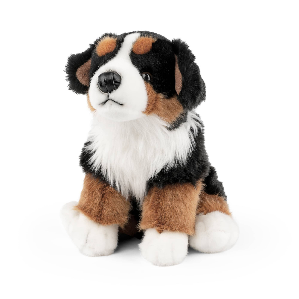 Cățeluș Saint Bernard de pluș 20 cm (șezut) – Living Nature [1]