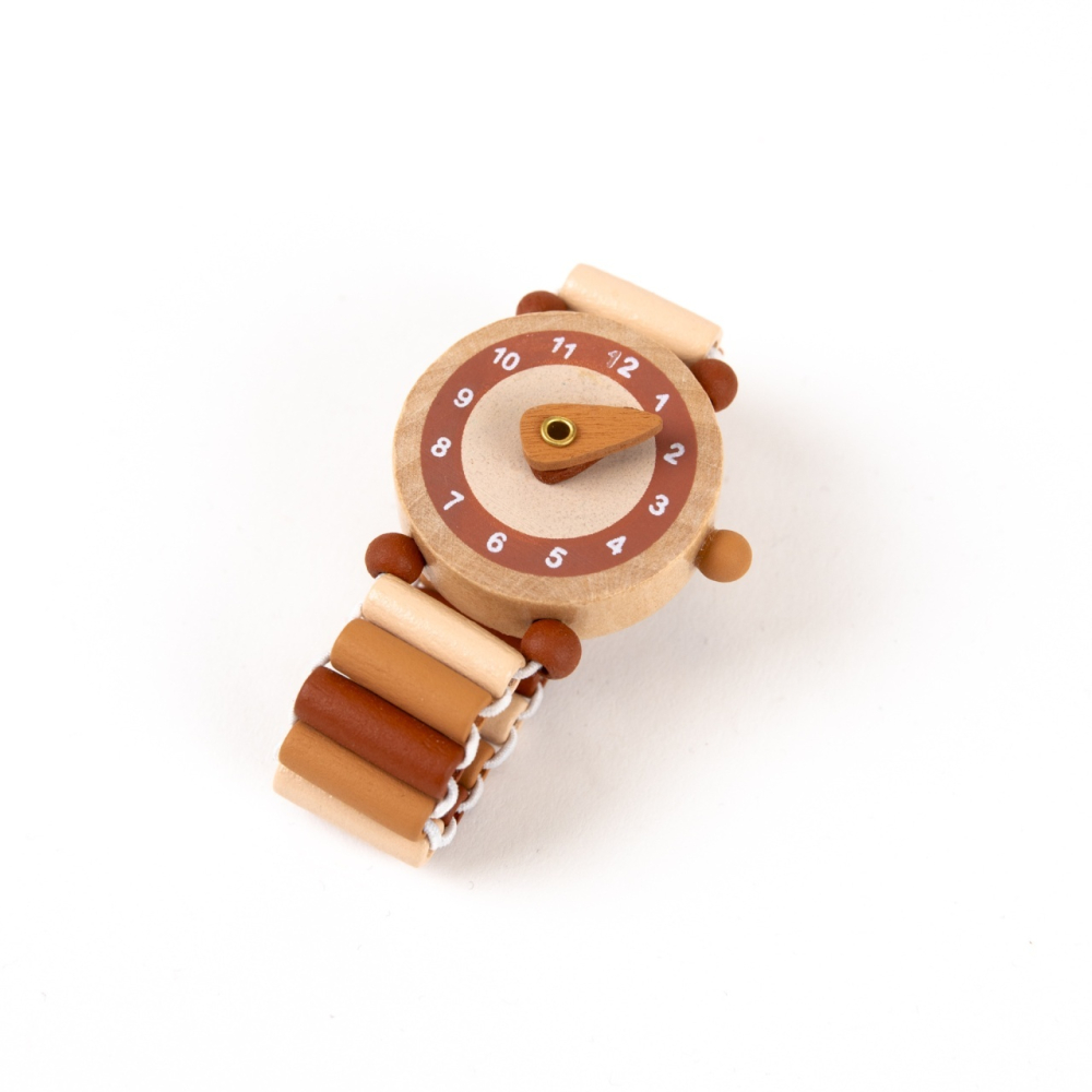 Ceas de mana din lemn Emma, Egmont Toys