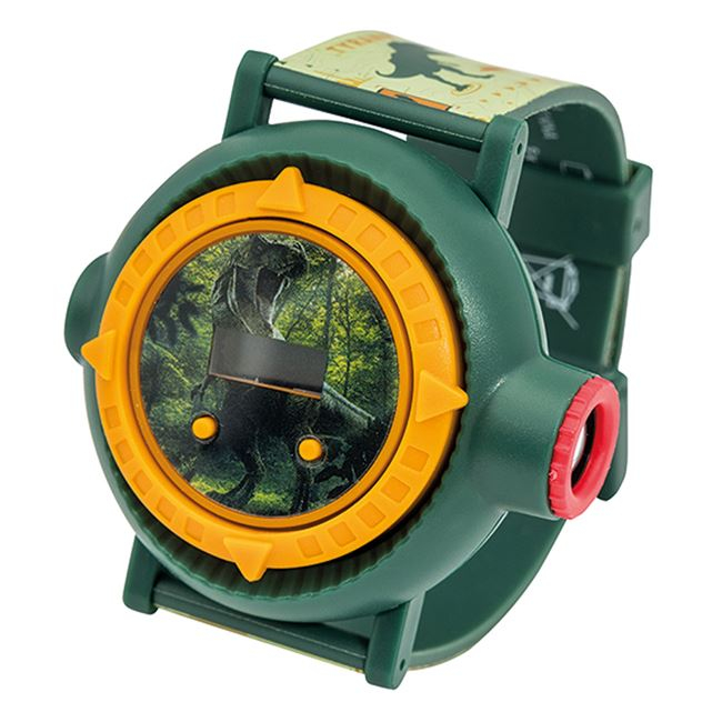 Ceas pentru copii cu proiector 10 imagini Jurassic Wolrd [3]
