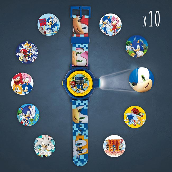 Ceas pentru copii cu proiector 10 imagini Super Sonic [2]