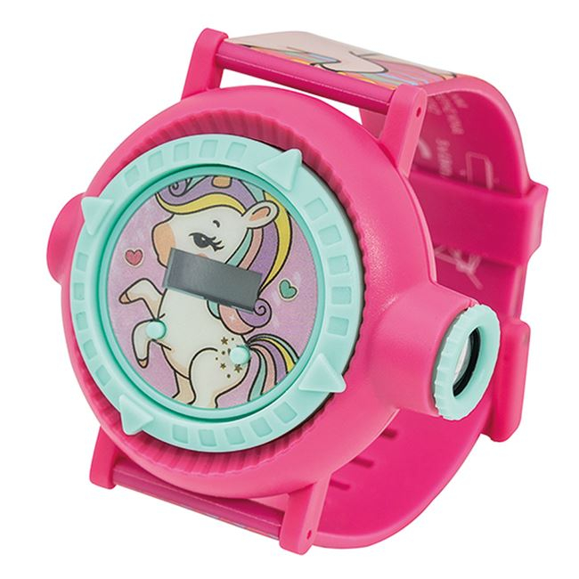 Ceas pentru fetite cu proiector 10 imagini Unicorni [4]