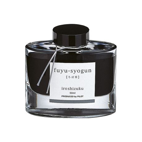 Cerneala Iroshizuku   Fuyu-Syogun   Pilot 50 ml gri Cerneala Pilot Iroshizuku   Fuyu-Syogun   50 ml gri