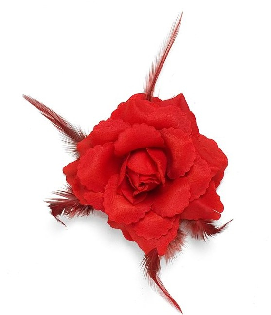 Clama cu elastic pentru par-Trandafir [2]