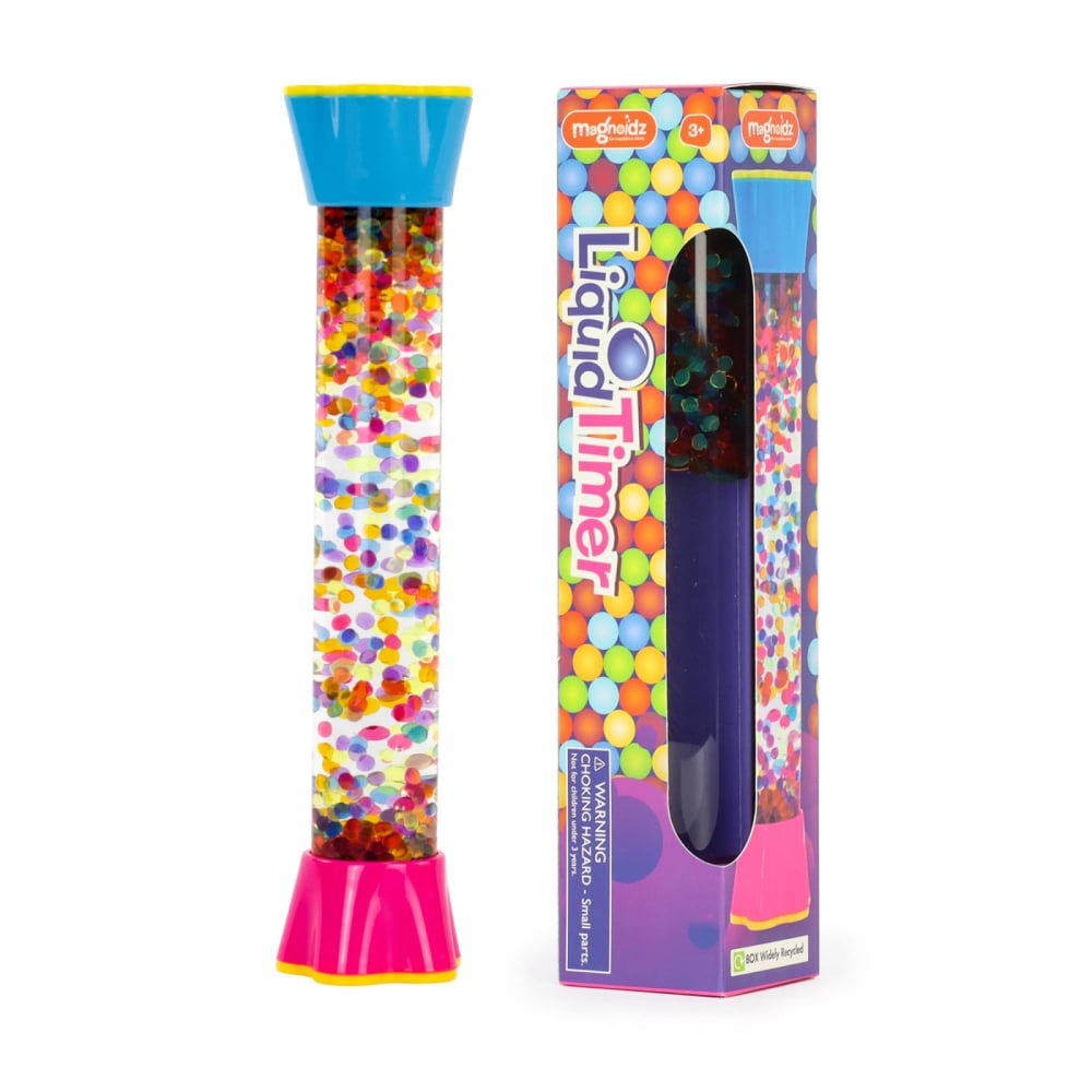 Clepsidră Cronometru cu Lichid – Magnoidz, jucărie educativă și senzorială [1]