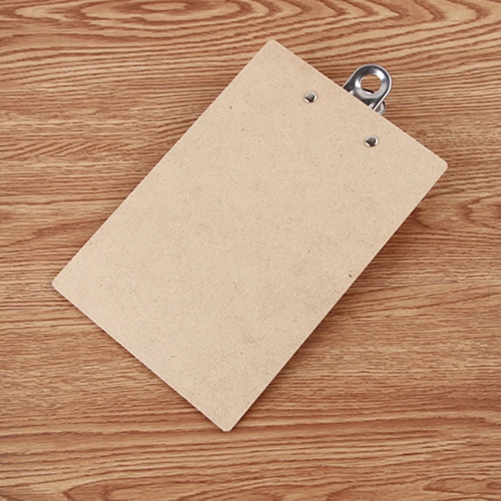 Clipboard A5 din lemn, cu clip metalic, 21x15 cm [3]