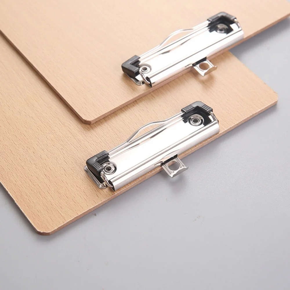 Clipboard A5 din lemn, cu clip metalic, 21x15 cm [4]