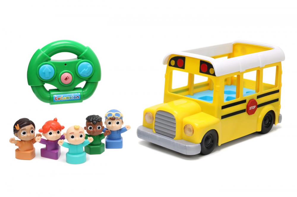 Cocomelon Autobuzul Scolar Rc Cu Sunete Si Lumini Scara 1:18 [2]