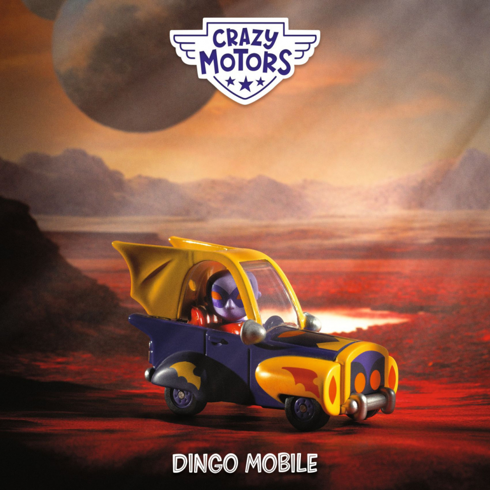 Masinuta metalica Dingo Colectia Crazy Motors,7.5x3.6x4.4 cm [3]
