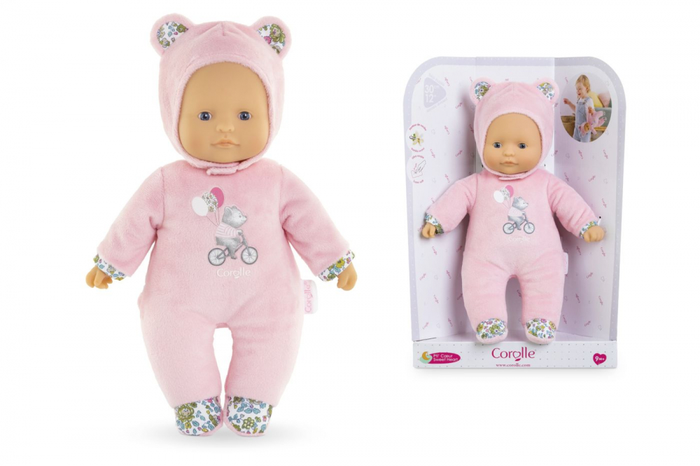COROLLE MDC BEBELUS SWEET HEART URSULET ROZ 30CM [6]