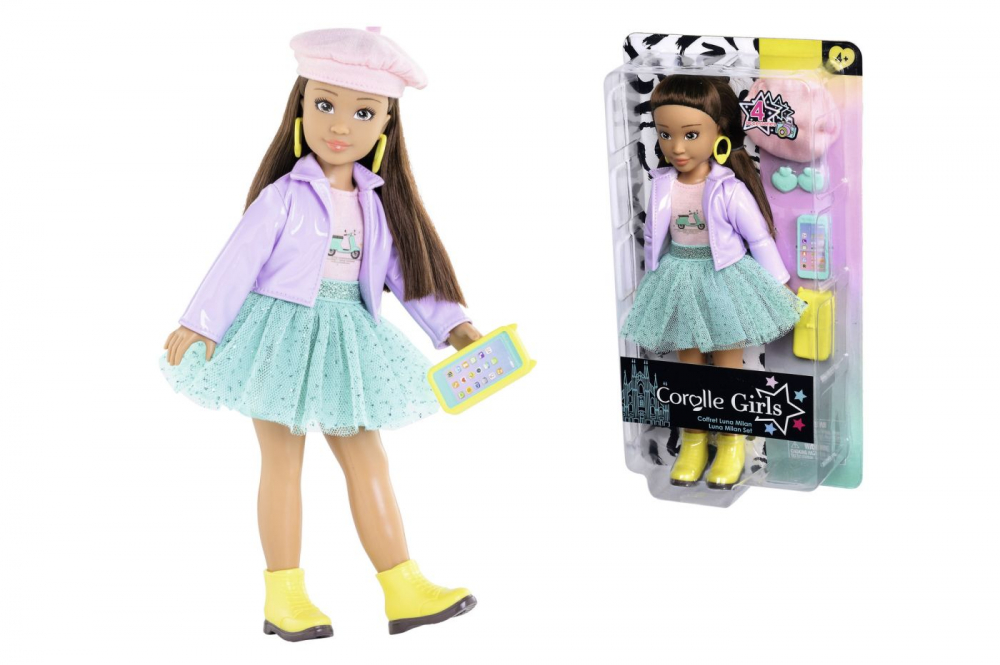 COROLLE SET SAPTAMANA MODEI LA MILANO PAPUSA LUNA 28CM [2]