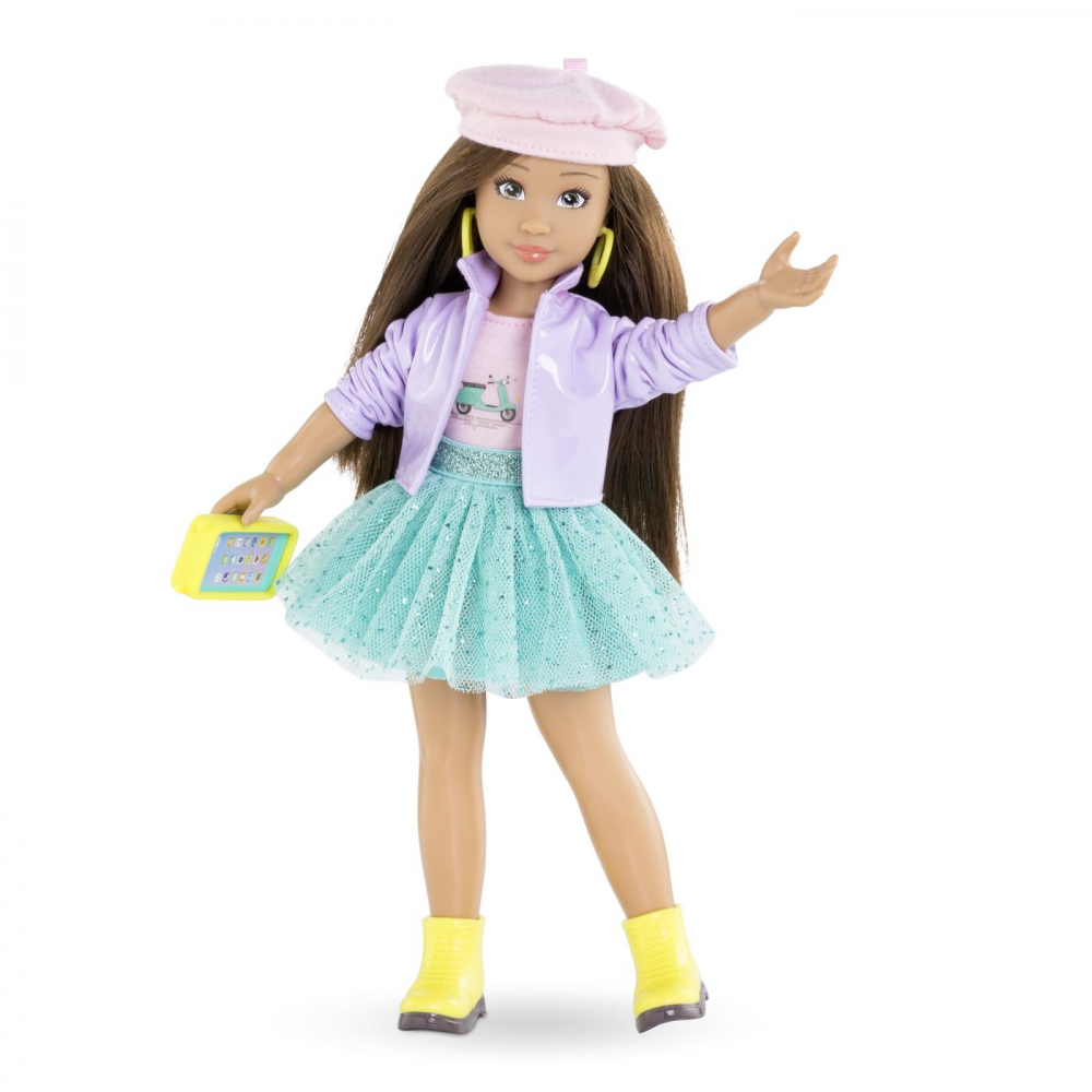 COROLLE SET SAPTAMANA MODEI LA MILANO PAPUSA LUNA 28CM [5]