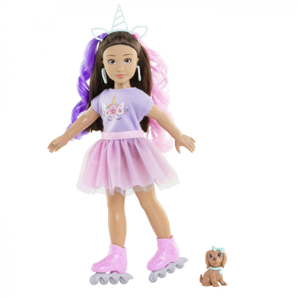 COROLLE SET UNICORN PAPUSA LUNA 28CM [4]