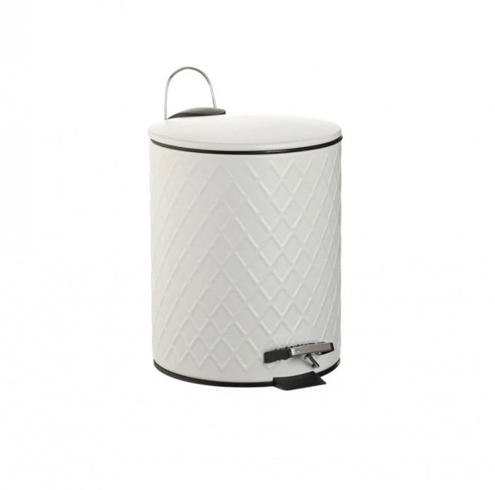 Set 2 accesorii pentru baie format din cos de gunoi si perie Wc cu suport [2]
