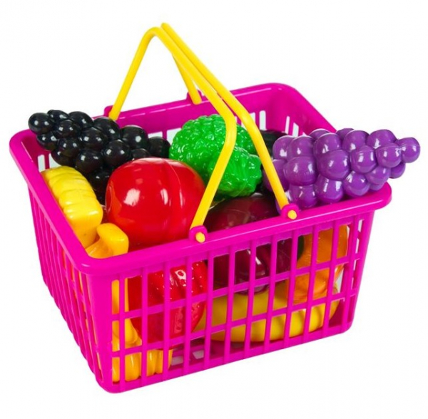 Coș de supermarket cu 17 fructe [2]