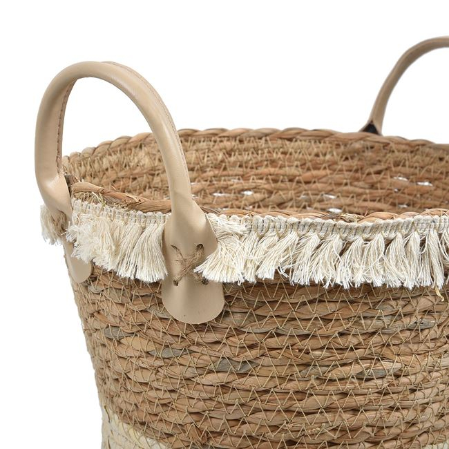 Cos impletit decorativ pentru gradina [2]