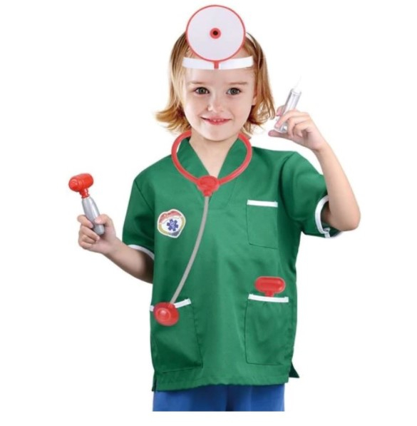 Costum de chirurg pentru copii si accesorii