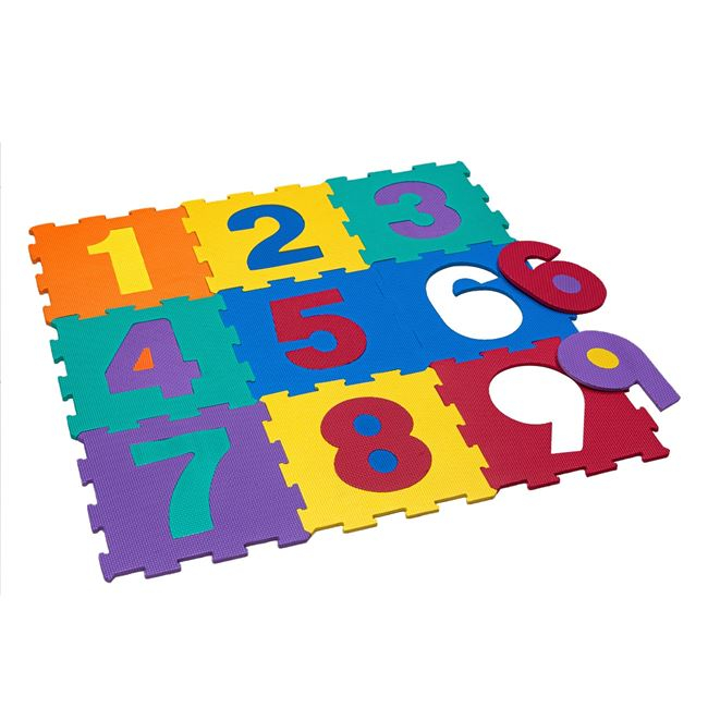 Covor de Joacă Tip Puzzle "Numere", 9 Piese [3]