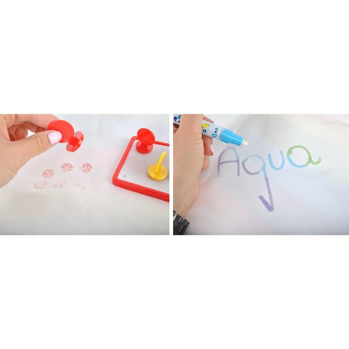 Covoraș Desen cu Apă XXL – 100x80 cm + Markere, Șabloane, Ștampile și Husă [9]