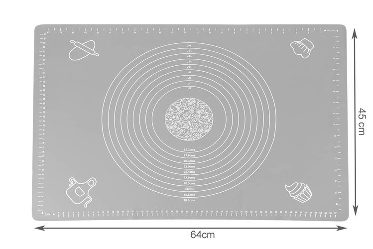 Covoras pentru framantat aluatul din silicon .antiderapant,64x45 cm, diverse culori [8]
