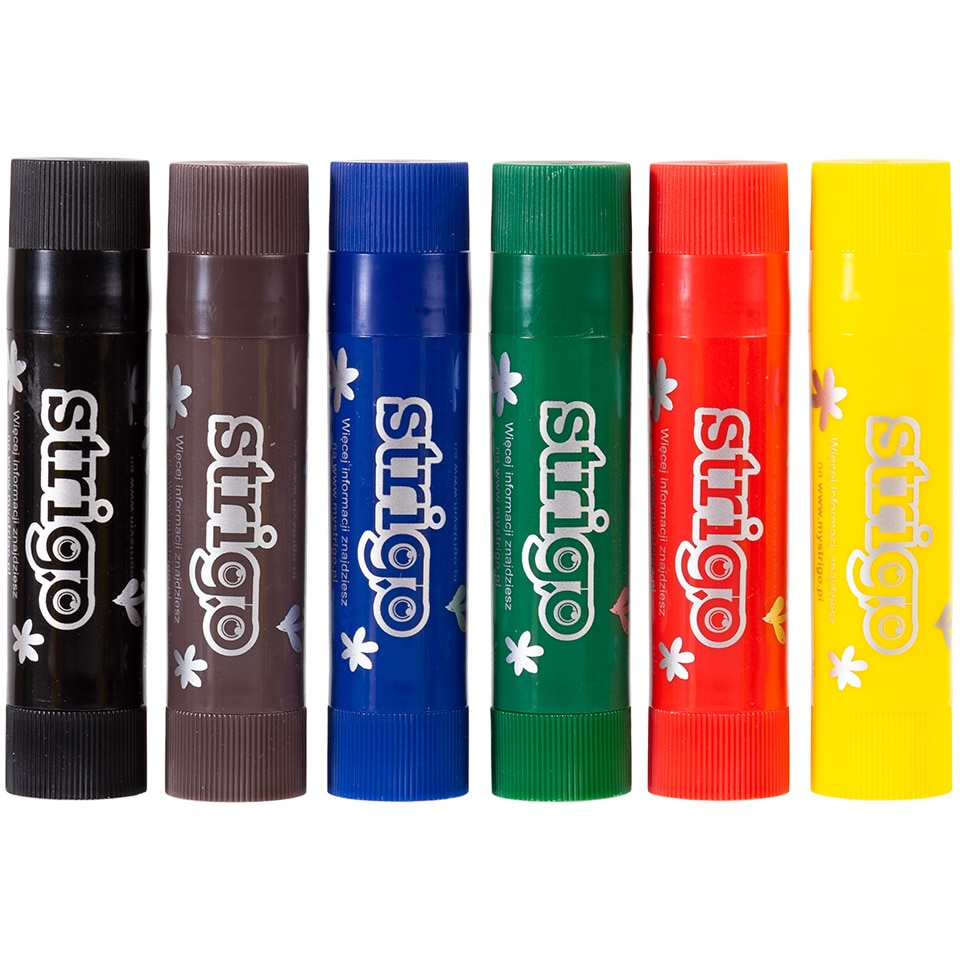 Creioane cerate moi tip baton gel stick, 6 culori x 10 grame,+2 ani [2]