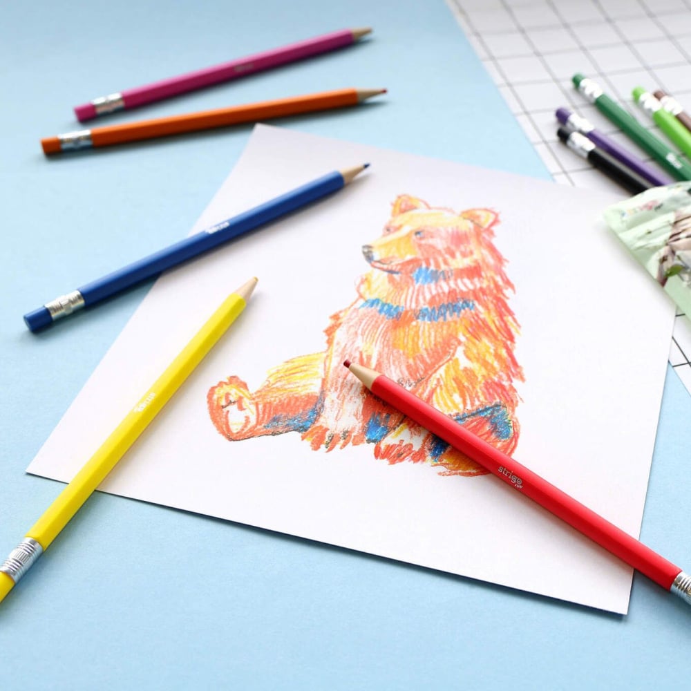 Creioane mecanice colorate cu mina 2.6 mm,10 bucati/set [5]