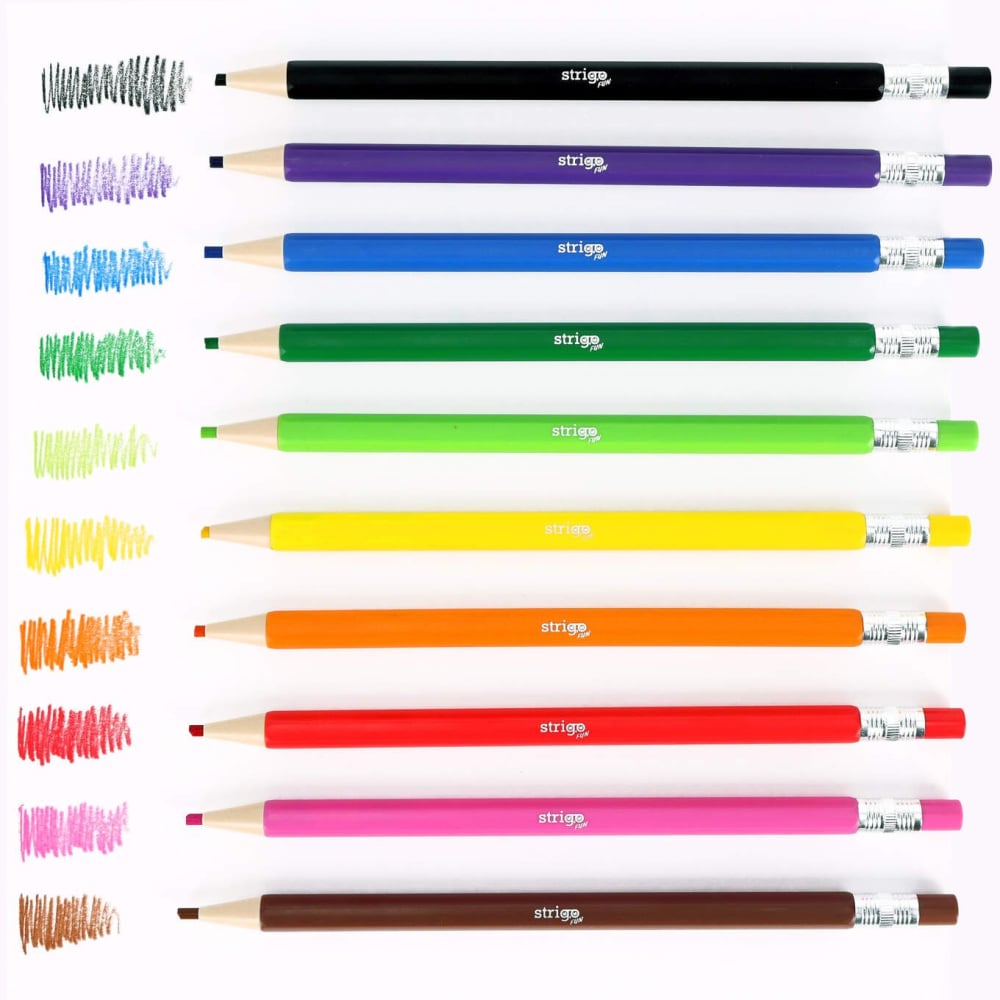 Creioane mecanice colorate cu mina 2.6 mm,10 bucati/set [3]