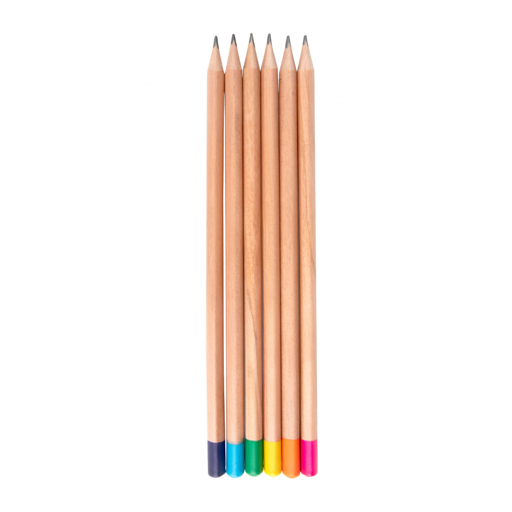 Creion Strigo HB cu terminatie multicolora