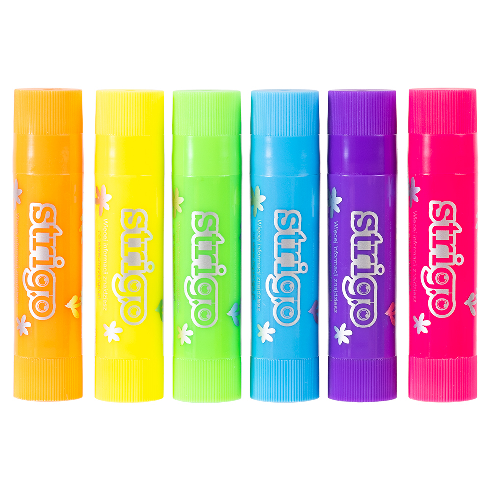 Creioane Strigo Gel Stick 6 culori 10g, neon SSC034 [3]