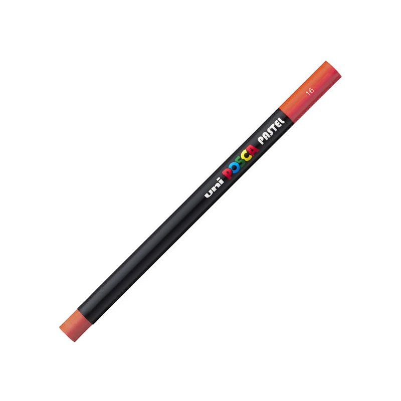 Creion uleios pastel Posca KPA-100.1 1.0-6.8mm,vermilion