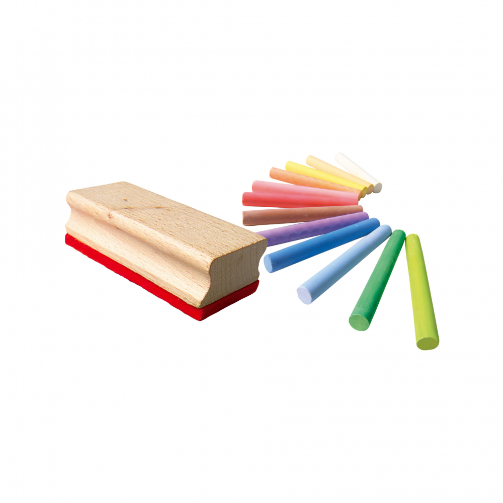 Creta colorata cu burete, 12 culori/set [2]