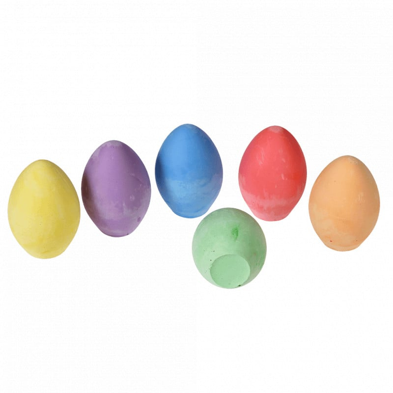 Creta colorata tip ou in cofrag,6 bucati/set [2]