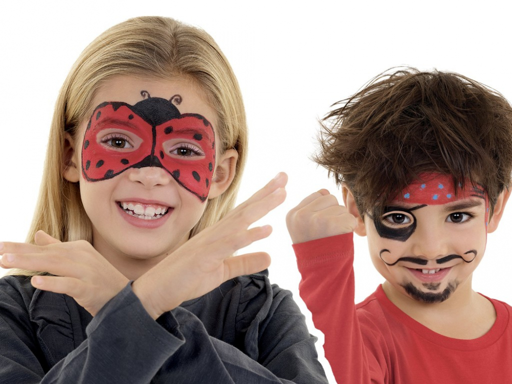 Culori de pictat pe fata Mask-up Carioca Carnival,3 creioane pe set [3]