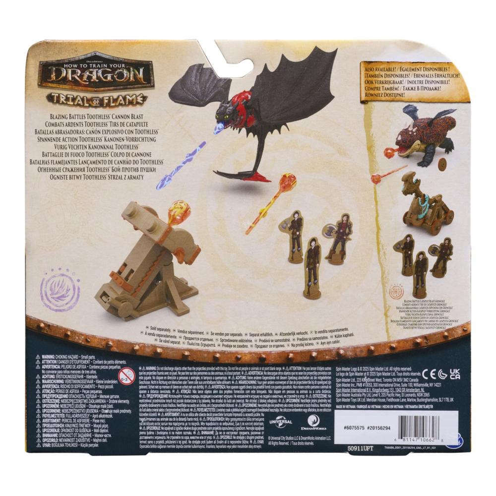 CUM SA ITI DRESEZI DRAGONUL INCERCAREA FLACARII SET DE JOACA BATALII ARZATOARE TUNUL APRINS DRAGONUL TOOTHLESS [9]