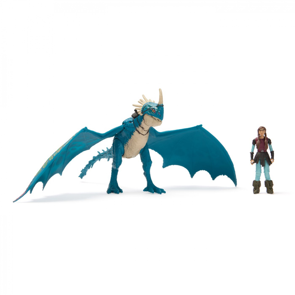 CUM SA ITI DRESEZI DRAGONUL SET DRAGON DEADLY NADDER SI FIGURINA VIKING ASTRID [2]