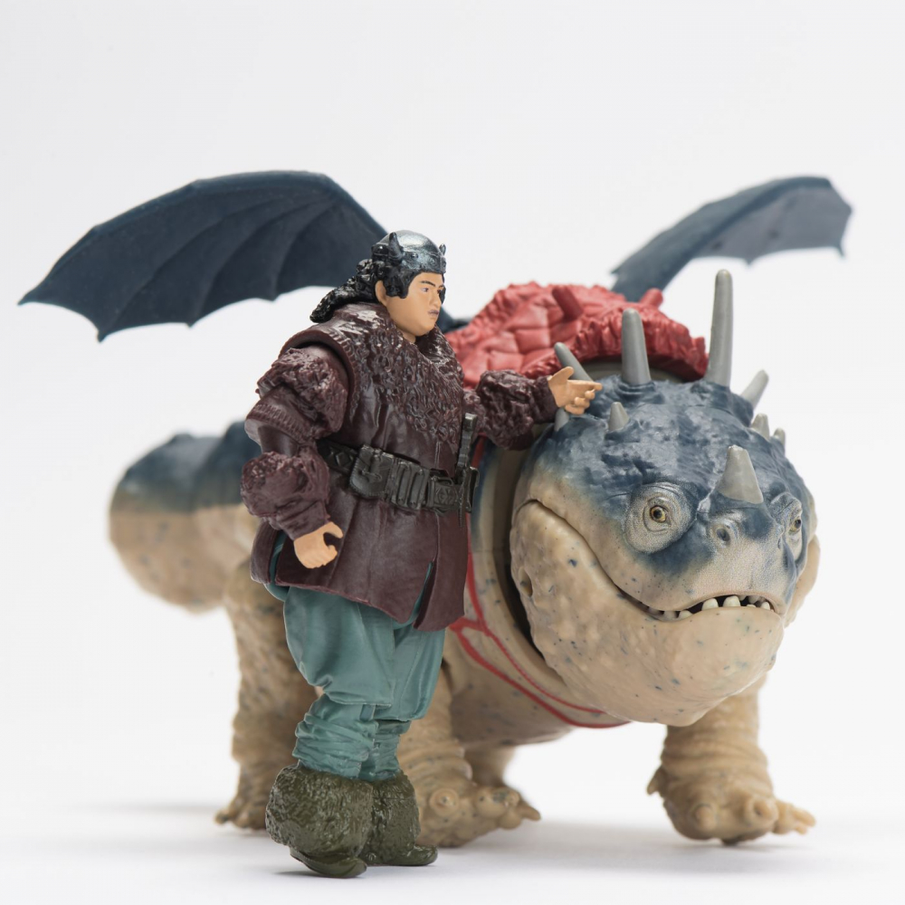 CUM SA ITI DRESEZI DRAGONUL SET DRAGON GRONCKLE SI FIGURINA VIKING FISHLEGS [4]