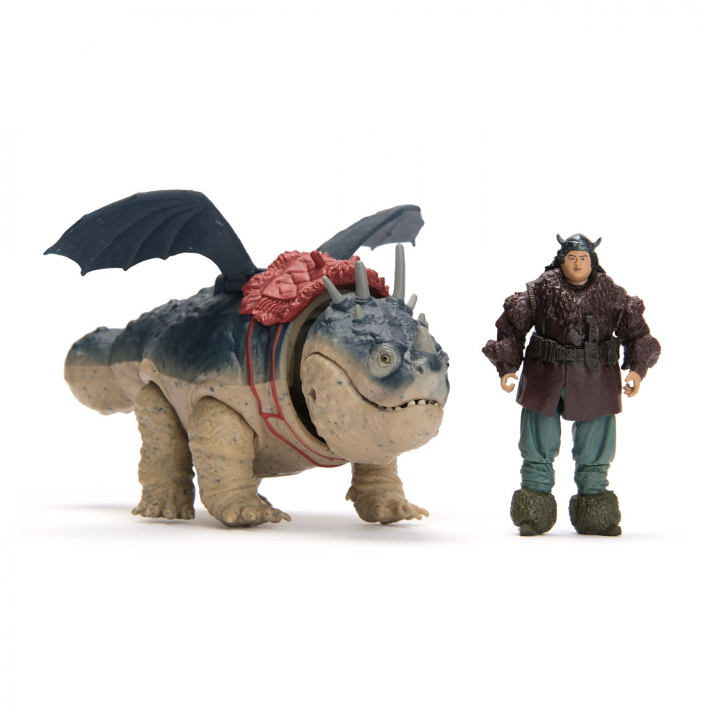CUM SA ITI DRESEZI DRAGONUL SET DRAGON GRONCKLE SI FIGURINA VIKING FISHLEGS [2]