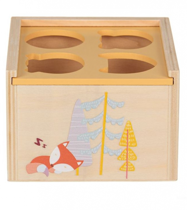 Cutie de sortare cu 4 forme animalute [2]
