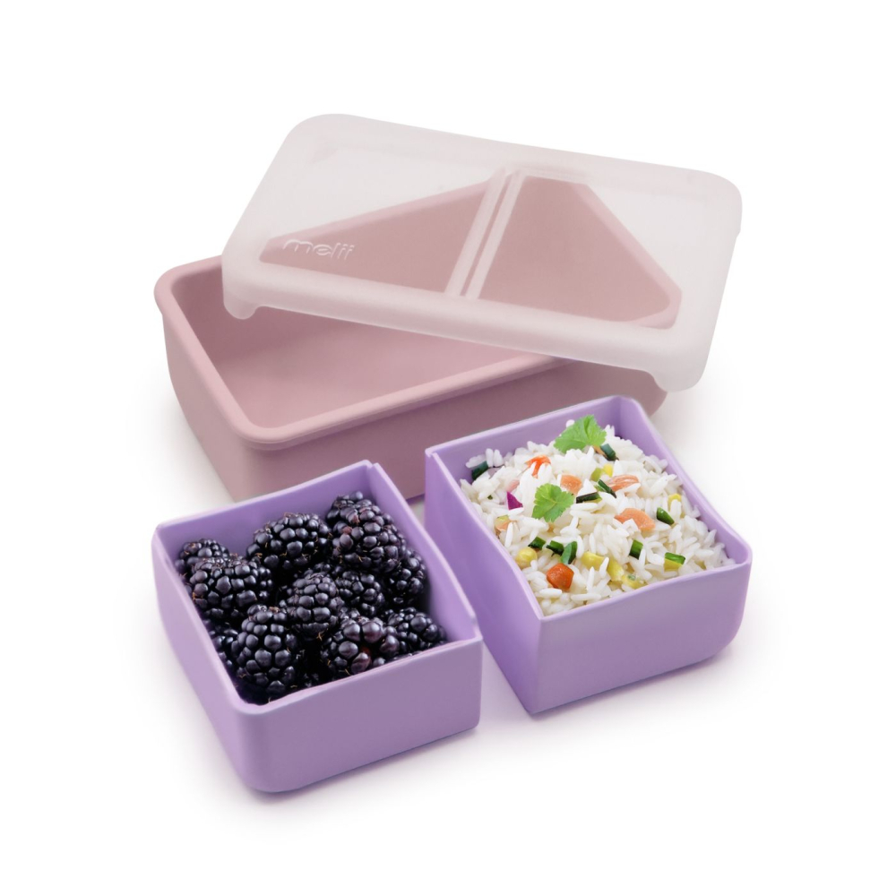 CUTIE PRANZ BENTO CU COMPARTIMENTE DETASABILE, MELII, PINK PURPLE [4]