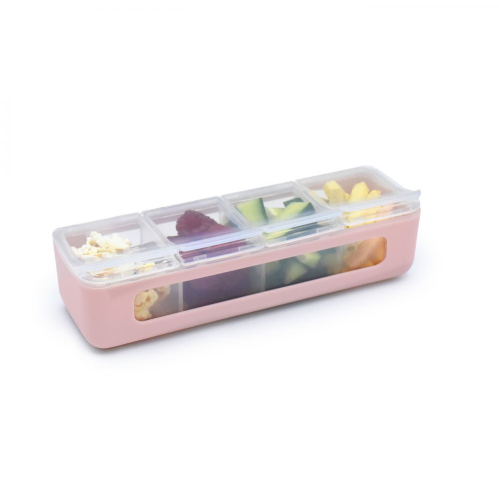 CUTIE SNACK 4 COMPARTIMENTE, MELII, ROZ [5]