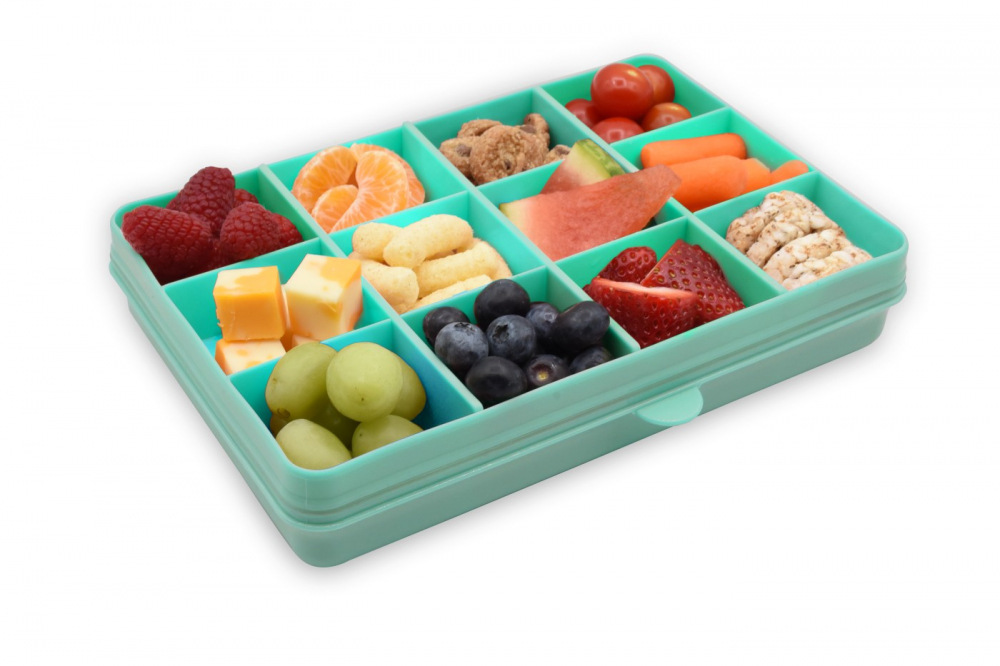 Cutie Snack cu 12 compartimente pentru gustari bebelusi,blue [7]