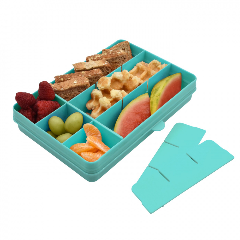Cutie Snack cu 12 compartimente pentru gustari bebelusi,blue [6]