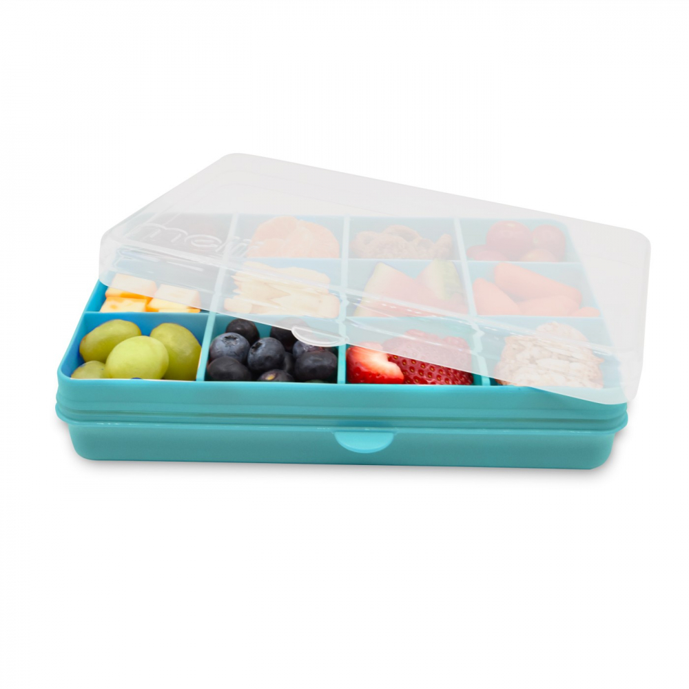 Cutie Snack cu 12 compartimente pentru gustari bebelusi,blue [2]
