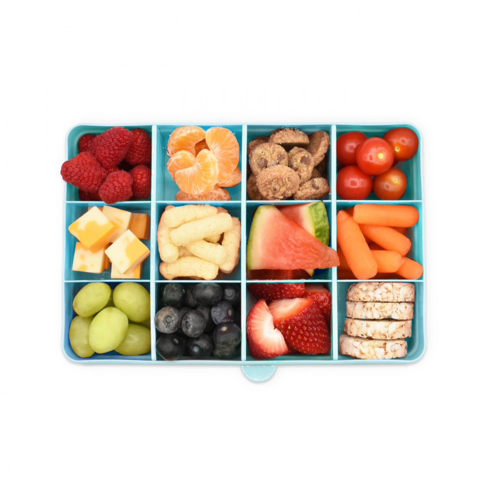 Cutie Snack cu 12 compartimente pentru gustari bebelusi,blue [9]