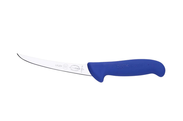 Cutit pentru dezosat, lama curbata 15 cm, Flexibila, albastru, F. DICK ERGOGRIP 8.2981.15 [2]