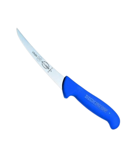 Cutit pentru dezosat, lama curbata 15 cm, Flexibila, albastru, F. DICK ERGOGRIP 8.2981.15 [8]