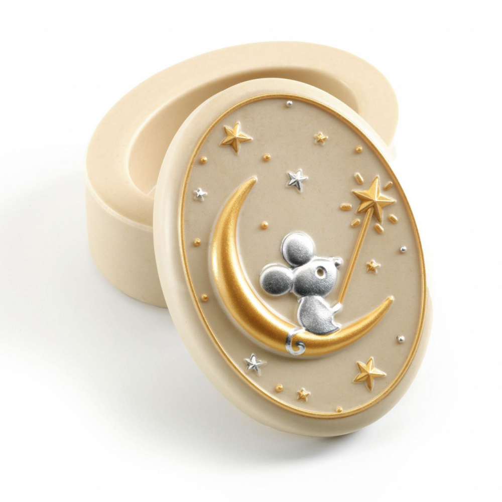 Cutiuta pastel pentru dinti de lapte,3 culori,6x5x3 cm [2]