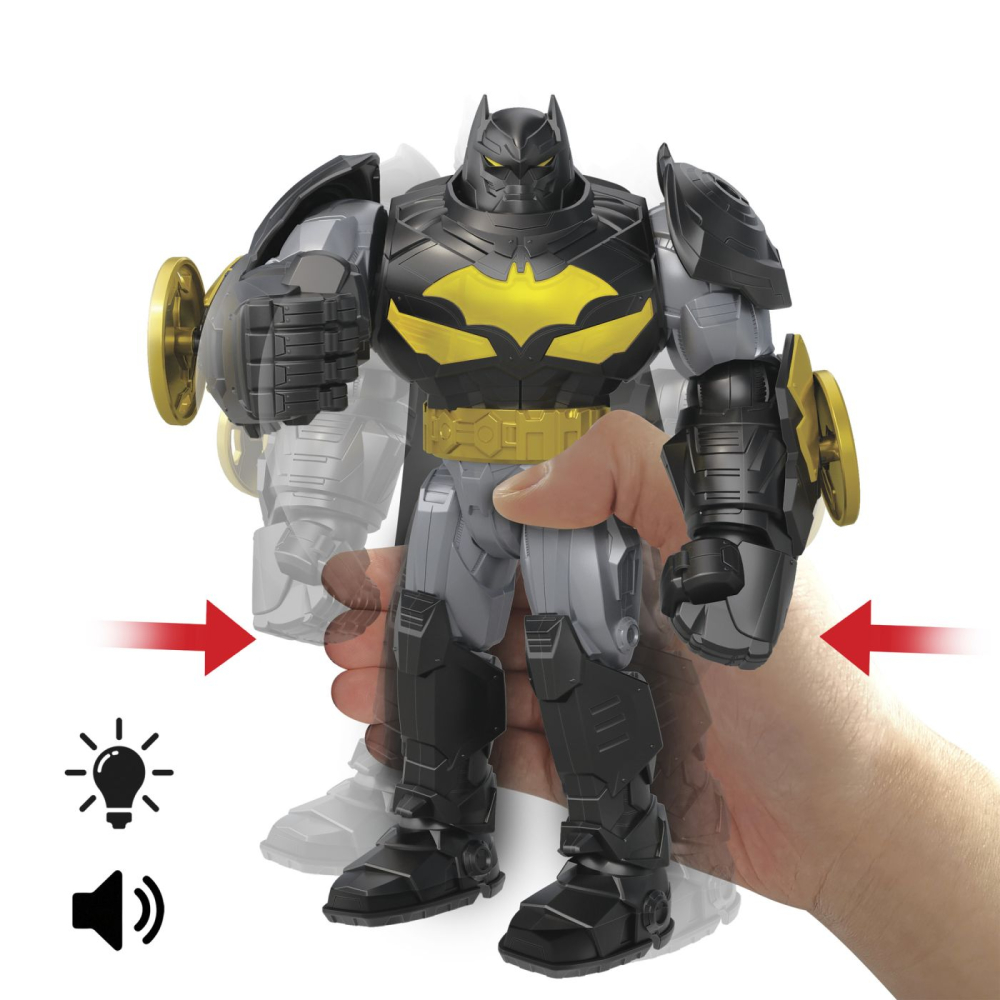 DC SET FIGURINA BATMAN CU SUNETE LUMINI SI ACCESORII 15CM [3]