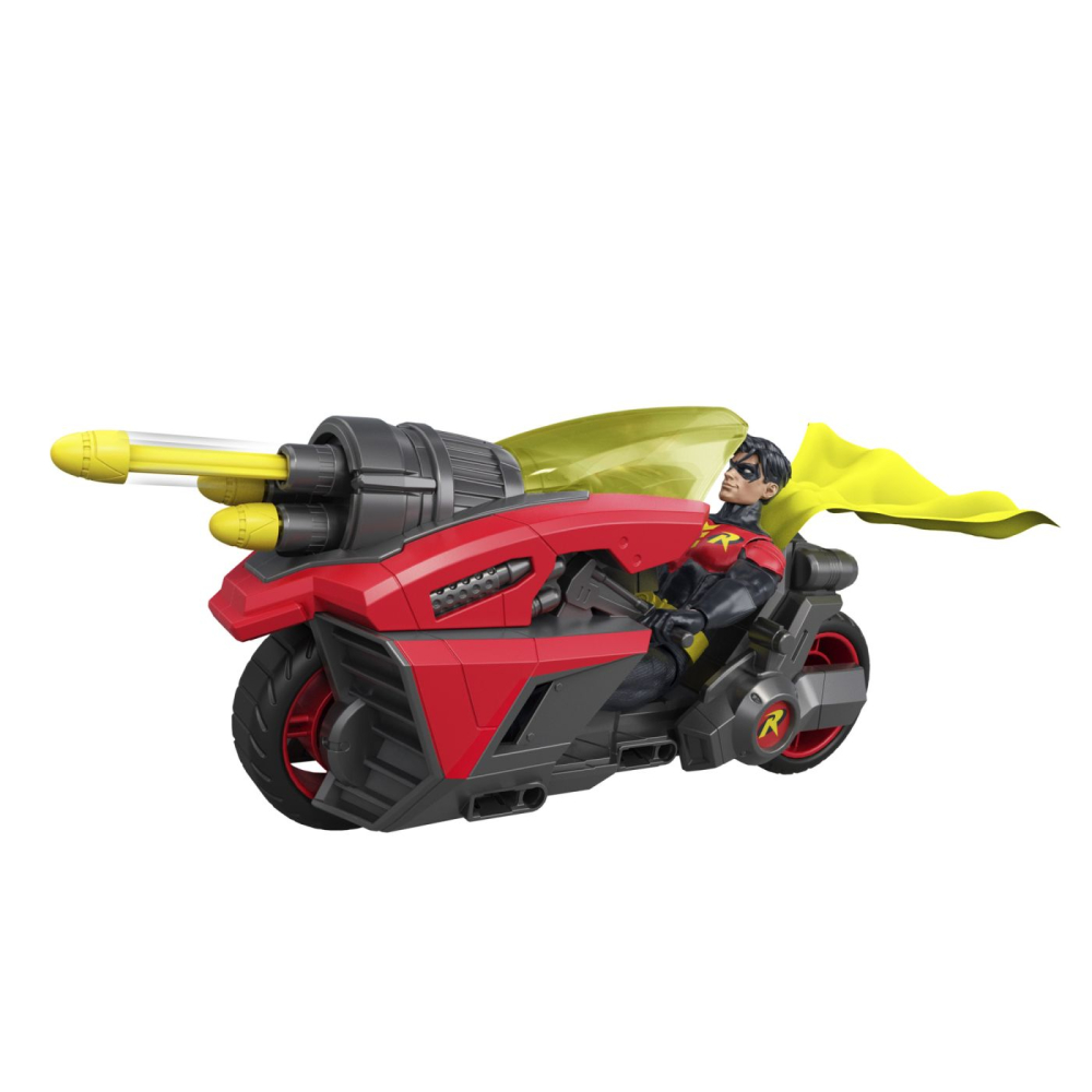 DC SET FIGURINA ROBIN SI MOTOCICLETA CU ACCESORII [6]