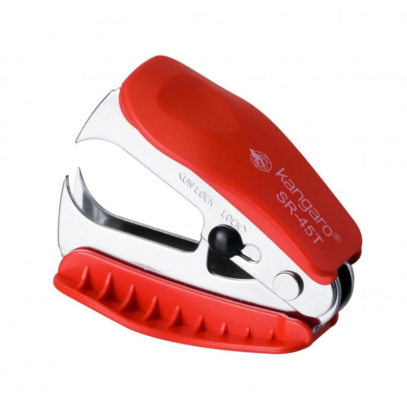 Decapsator Kangaro SR-45T, rosu, cu sistem de blocare