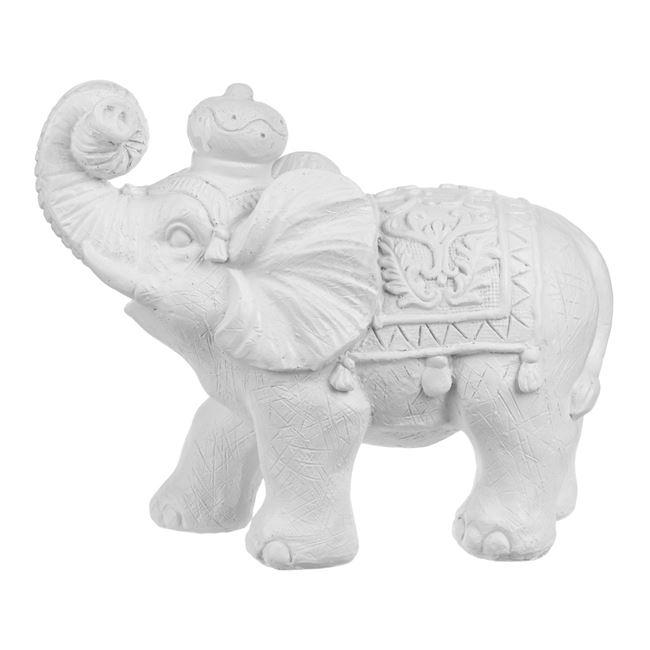 Decoratiune pentru gradina Elefant,ceramica,30x13x24 cm [2]